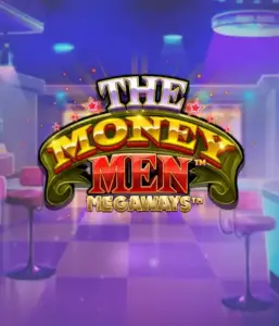 Dive into the dynamic world of The Money Men Megaways game by Pragmatic Play, showcasing a bold logo with glittering stars against a luxurious background. This image captures the excitement and glamour of casino gaming with its eye-catching colors and design. Great for slot game lovers craving high-energy gaming. 