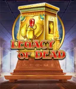 Play the Legacy of Dead slot by Play'n GO featuring complimentary spins and growing symbols, starting at $0.10 bets.