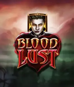 ELK Studios' Blood Lust slot displayed with its enigmatic vampire theme, including high-quality symbols of vampires and mystical elements. Highlighted in this image is the slot's enthralling atmosphere, complemented with its unique 5-reel and 99-payline structure, appealing for those drawn to the allure of the undead.